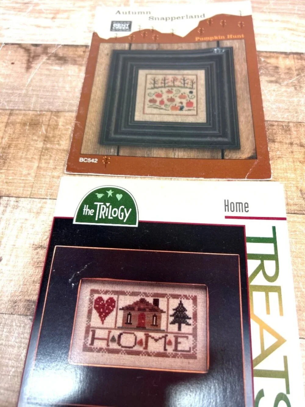 Autumn Snapperland & Home Cross-Stitch Chart Bundle